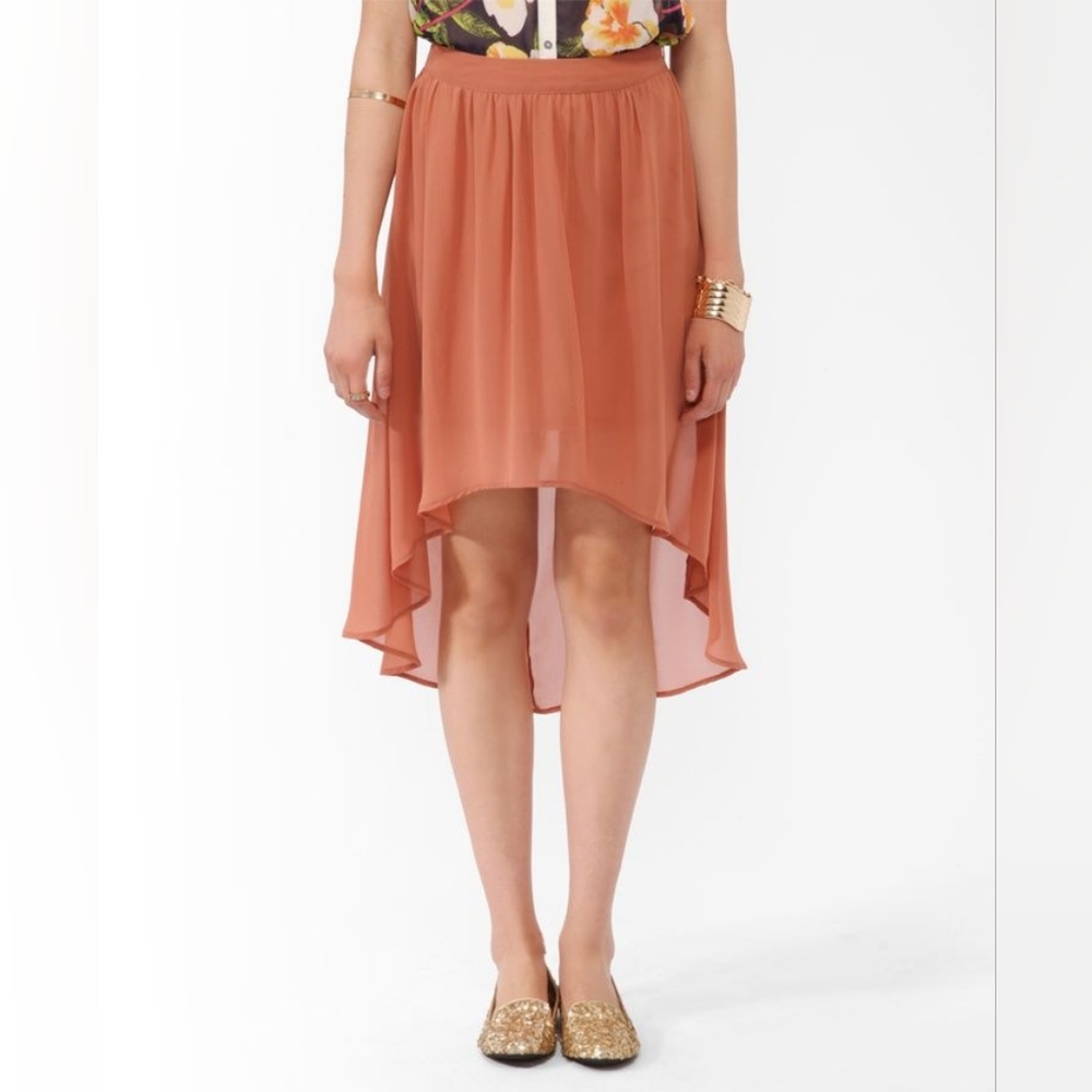 F21 Small High Low Skirt